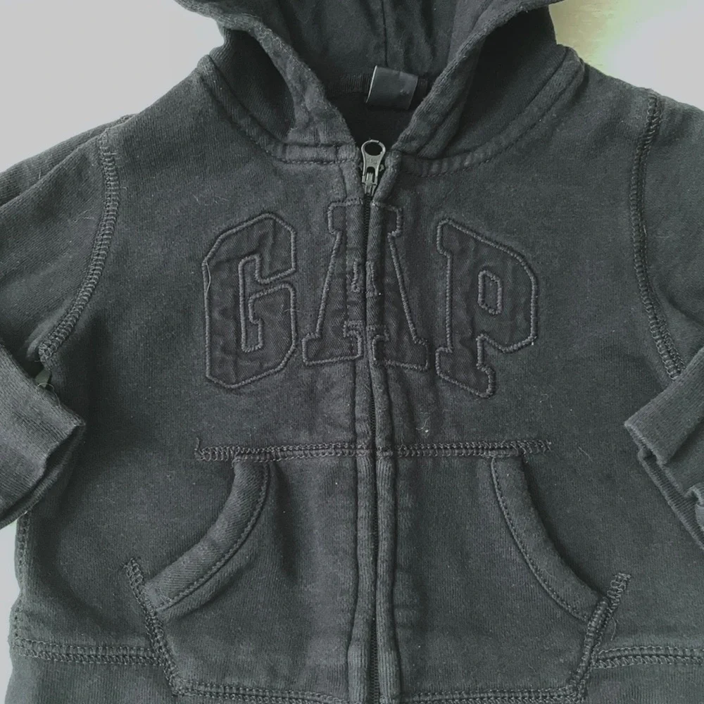 BabyGap 12-18m Baby Boys Navy Blue Zip Up Hoodie Sweatshirt Jacket Kids  12m 18m